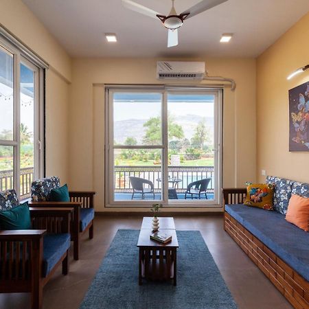 Stayvista'S Hillside Meadows - Mountainside Retreat With Farm View, Pool & Deck, Lawn & Gazebo Chinchavli Exterior foto